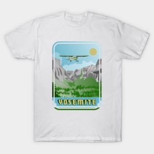 Yosemite Vintage Travel Poster T-Shirt